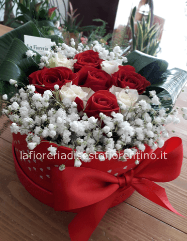 Flowers Box Rossa